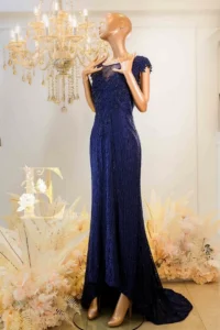 親家母禮服 媽媽禮服出租 顯瘦穿搭推薦 深藍氣質