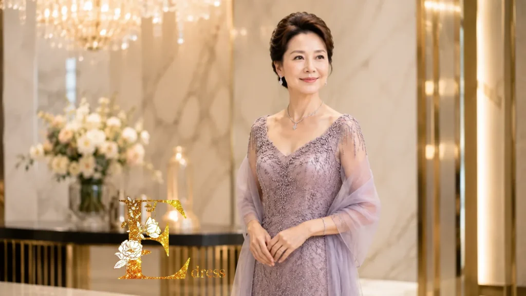 sixty year old mother dress cover