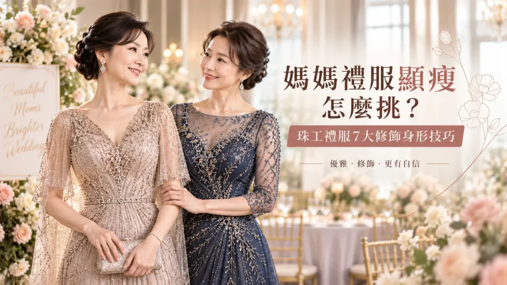 mom dress slimming beaded guide